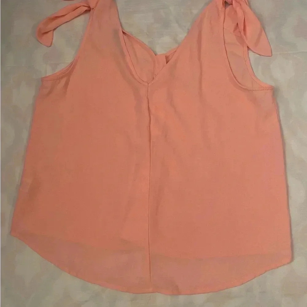 Women’s Sugar Lips Blouse - Tied Trap - Orange - Size S - Very Trendy - Picture 4 of 4